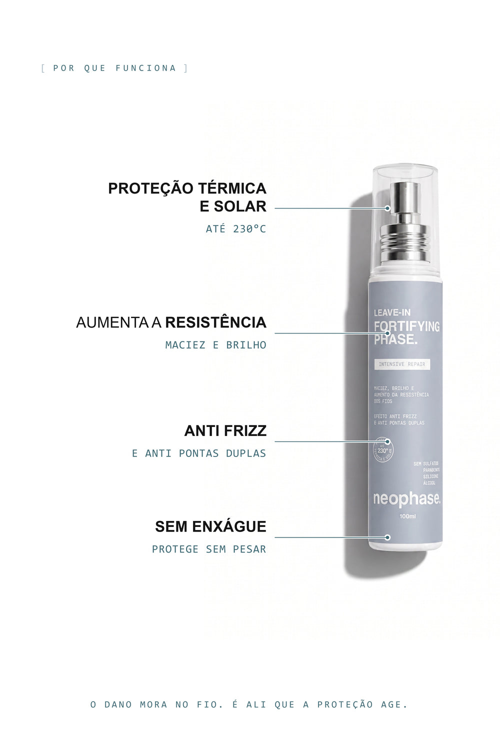 Benefícios — Leave-In Fortifying Phase